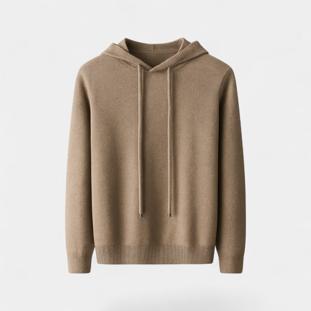 Failte | Men’s Merino Wool Hoodie – Minimalist Relaxed Fit