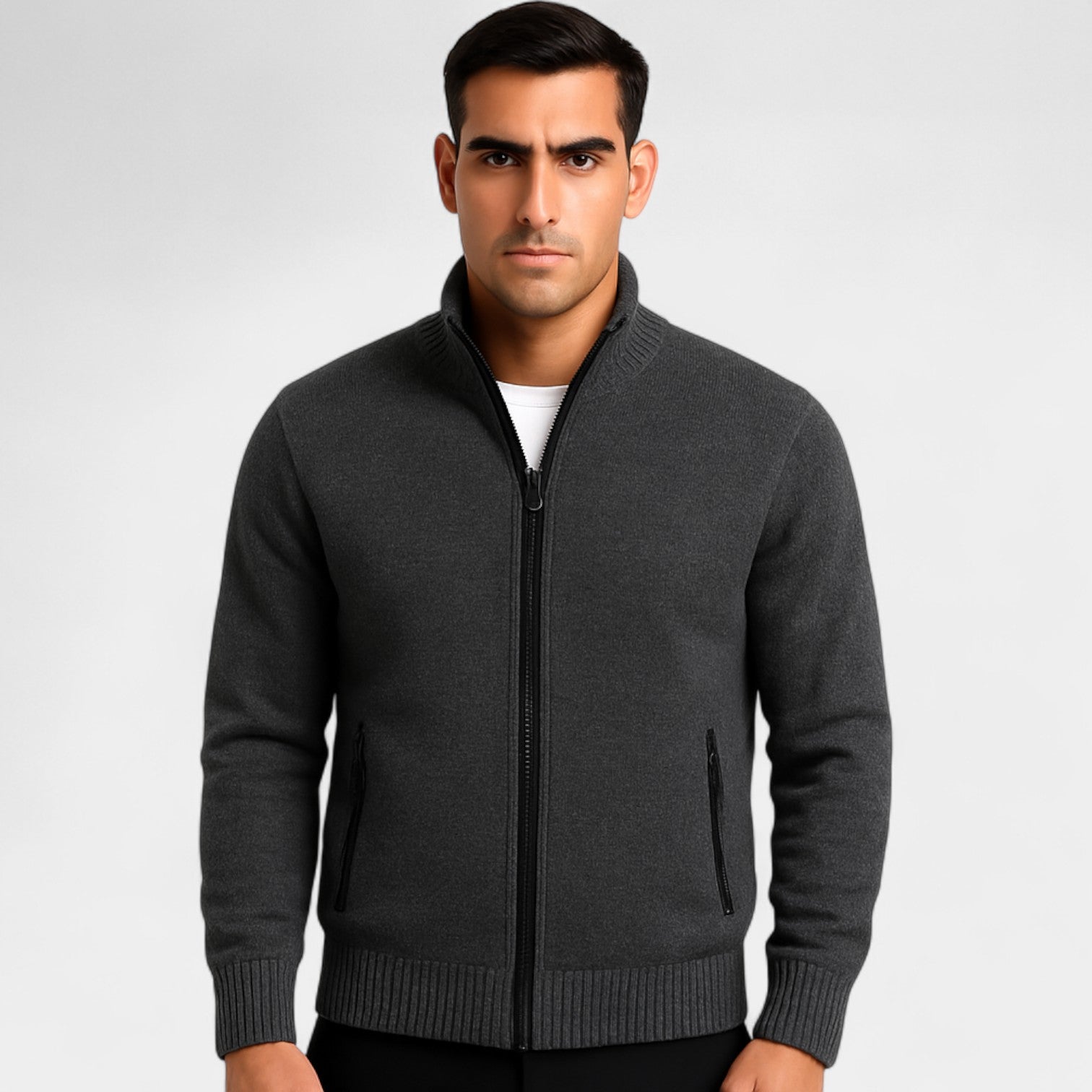 Failte | Men’s Knitted Cardigan – Slim Casual Fit