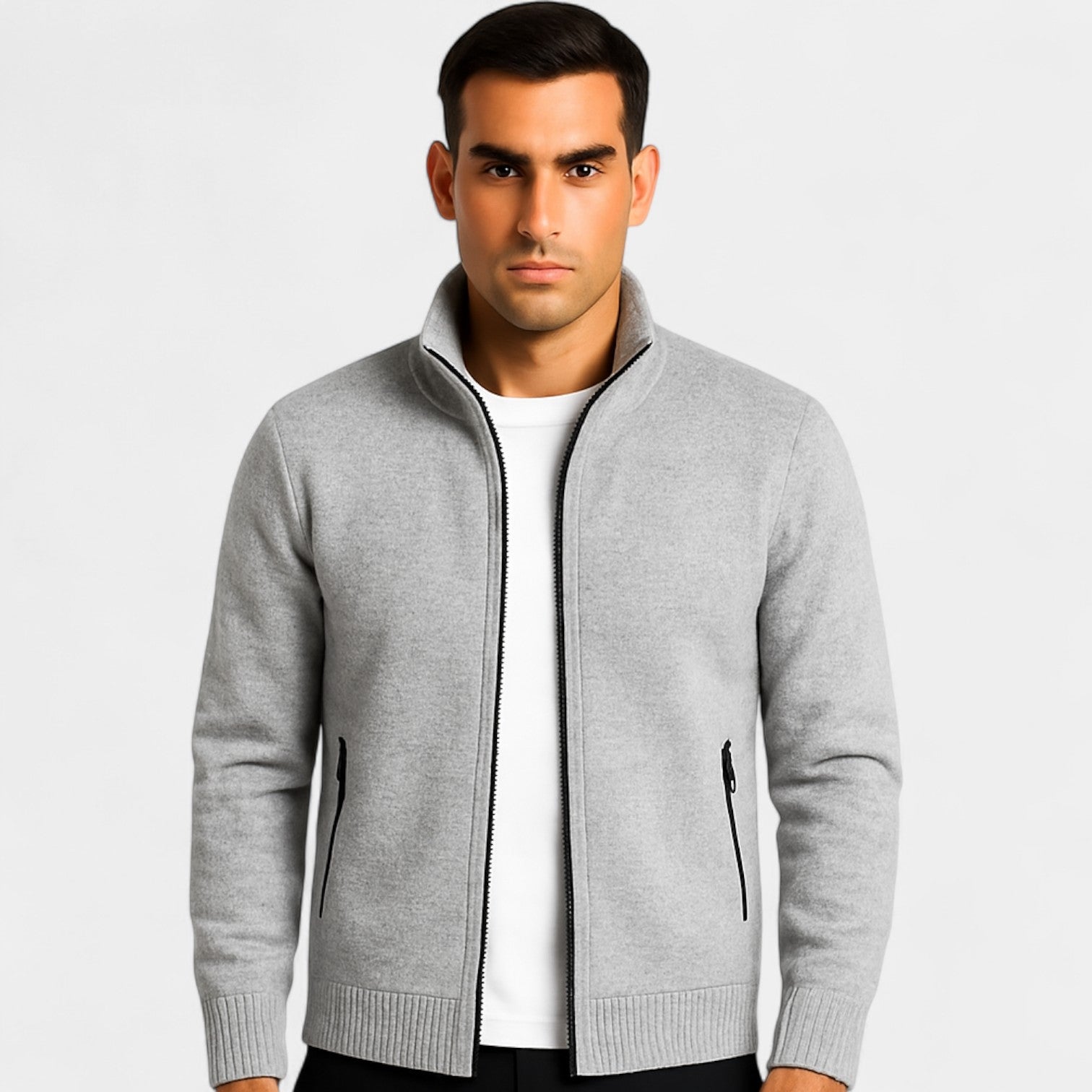 Failte | Men’s Knitted Cardigan – Slim Casual Fit