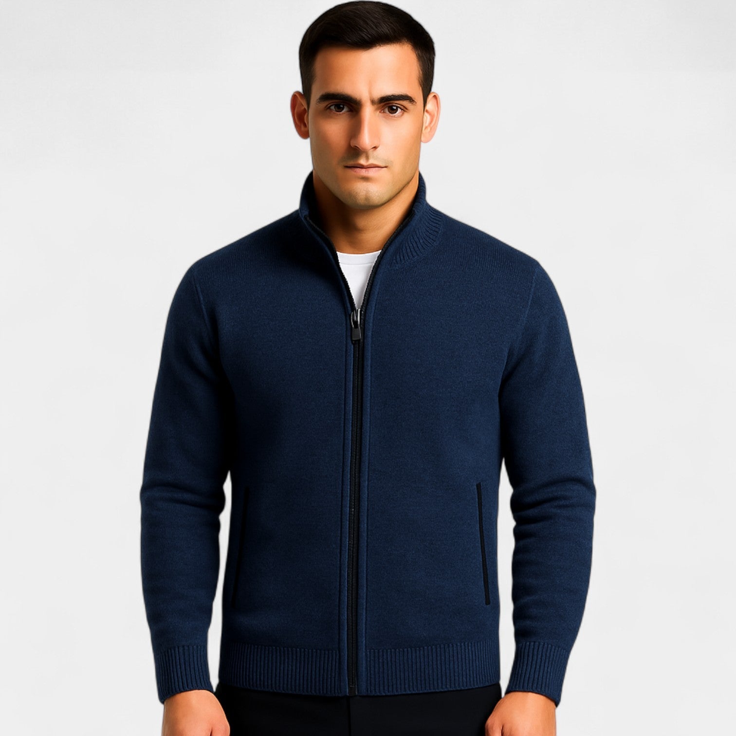 Failte | Men’s Knitted Cardigan – Slim Casual Fit