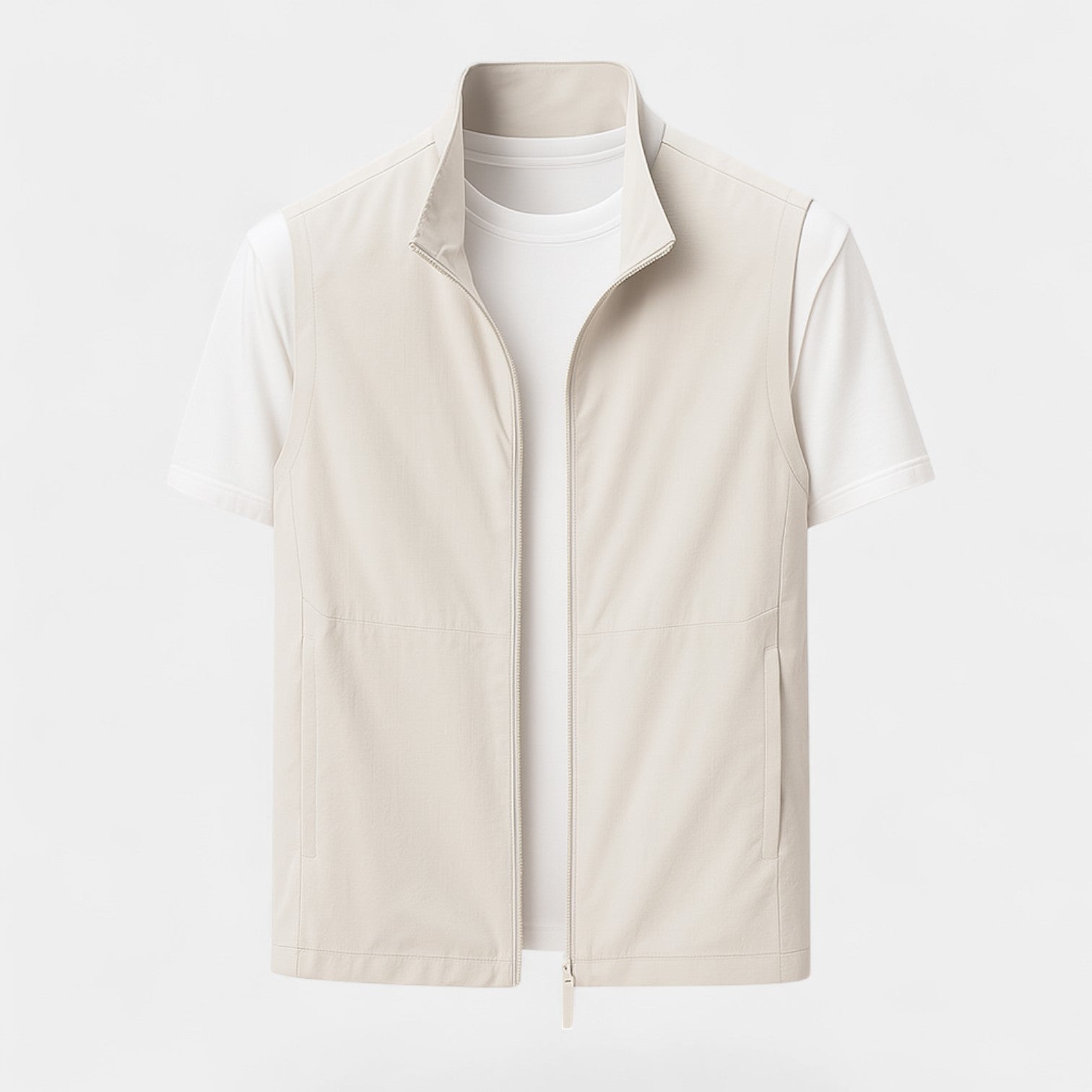 Failte | Men’s Utility Vest – Structured Elegance