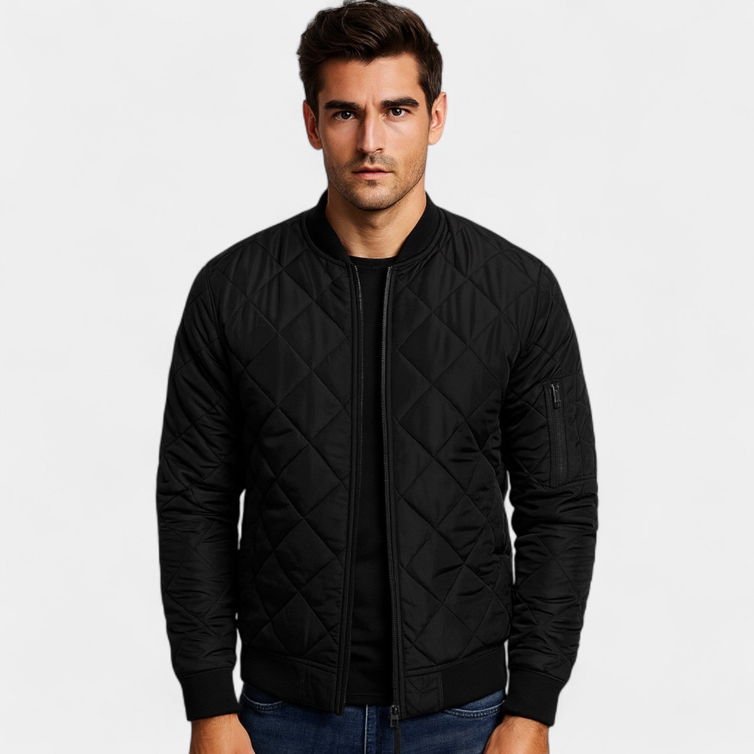Failte | Cotton Bomber Jacket – Casual Streetwear Style