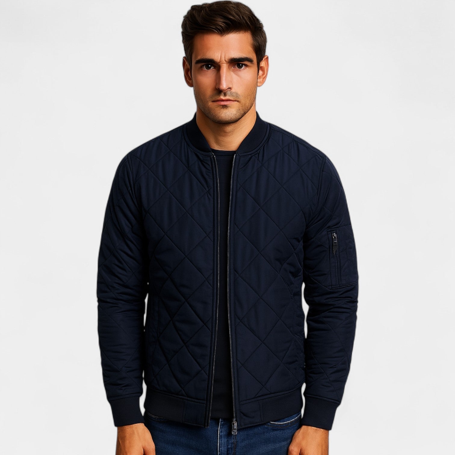 Failte | Cotton Bomber Jacket – Casual Streetwear Style