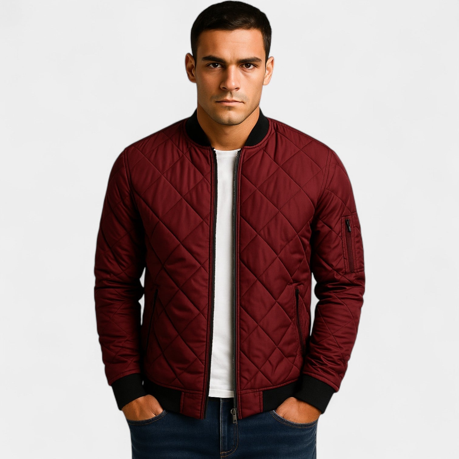 Failte | Cotton Bomber Jacket – Casual Streetwear Style